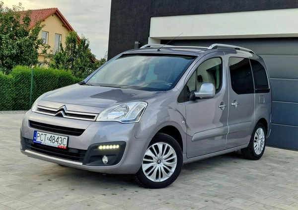 Citroen Berlingo cena 46800 przebieg: 143448, rok produkcji 2016 z Radzionków małe 254